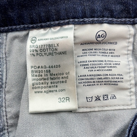 Ag Adriano Goldschmied The Farrah Skinny Ankle Size 32R - Picture 11 of 16